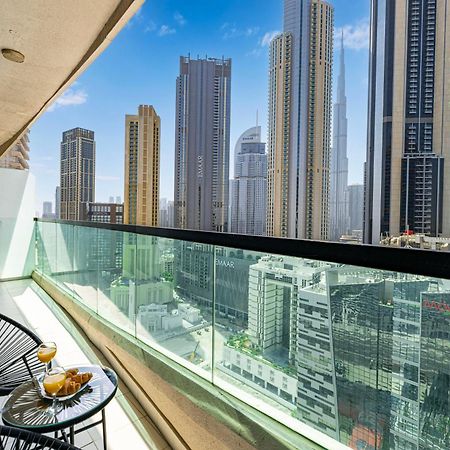 2 Bedroom With Burj Khalifa View, 5 Min Walk From Dubai Mall! Pool, Gym And Sauna Access! Экстерьер фото