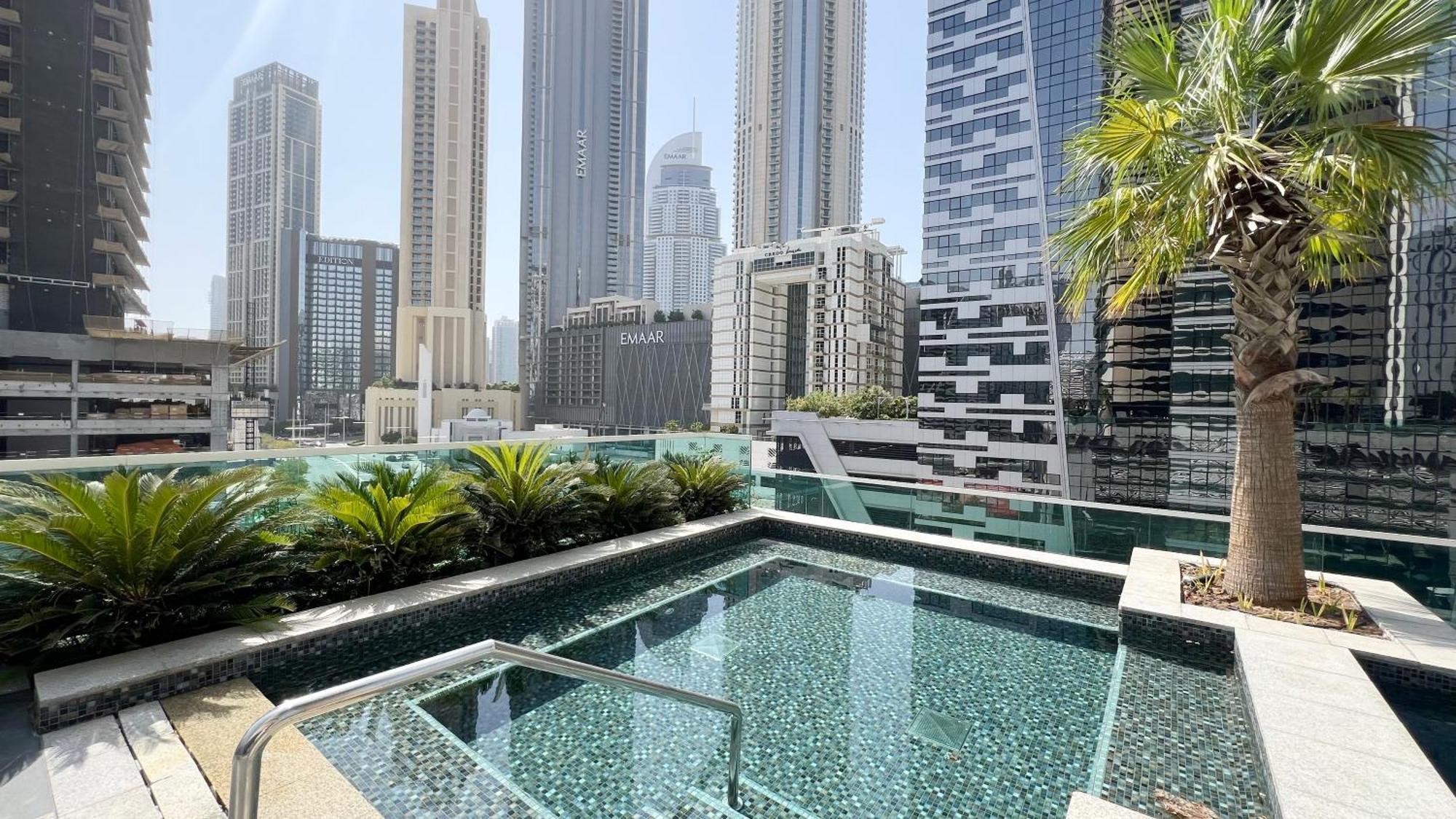 2 Bedroom With Burj Khalifa View, 5 Min Walk From Dubai Mall! Pool, Gym And Sauna Access! Экстерьер фото